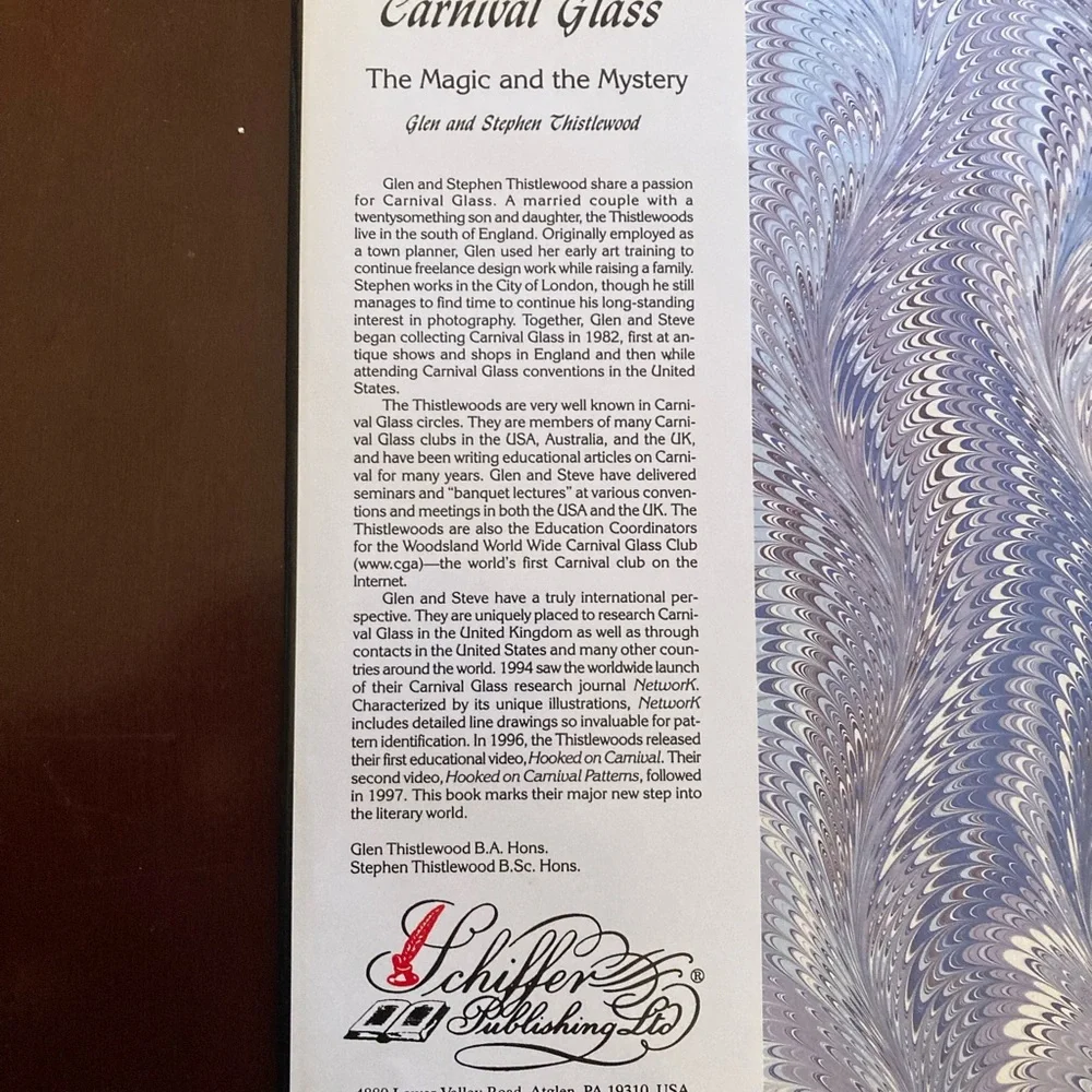 Carnival Glass - The Magic and the Mystery by Thistlewood - Hardback 1998 - Picture 2 of 13